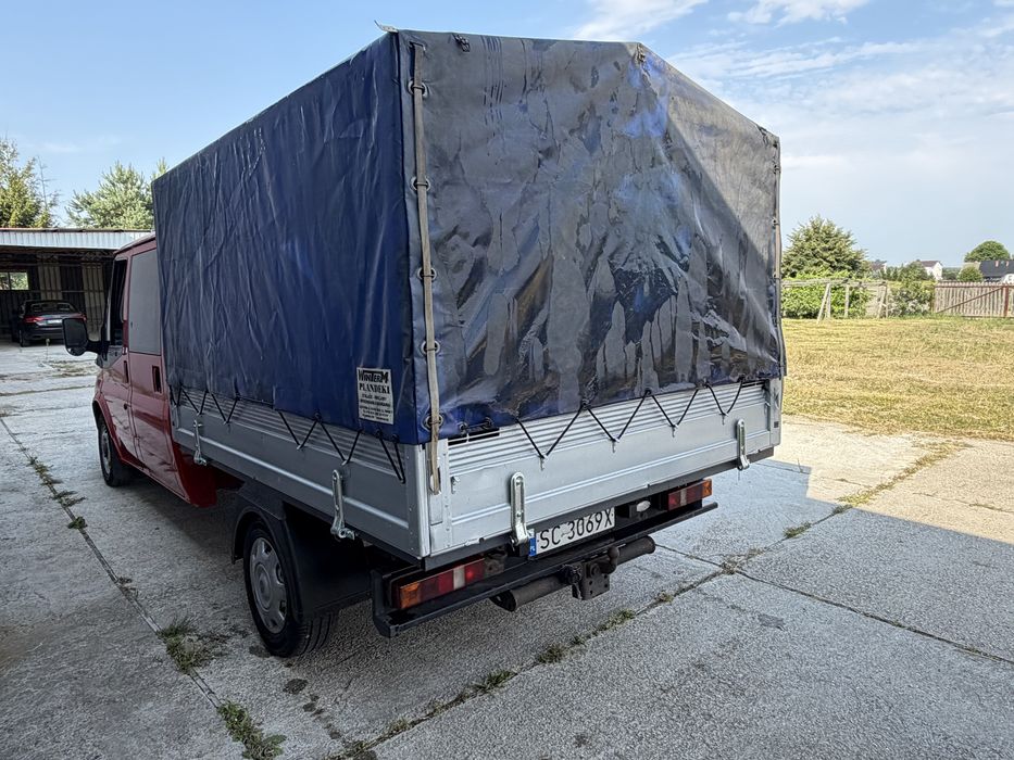 Ford transit brygadowka wywrot 7 osobowy