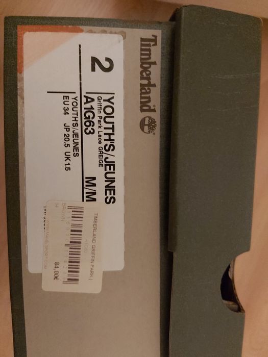 Ténis Timberland Originais custarm 84€