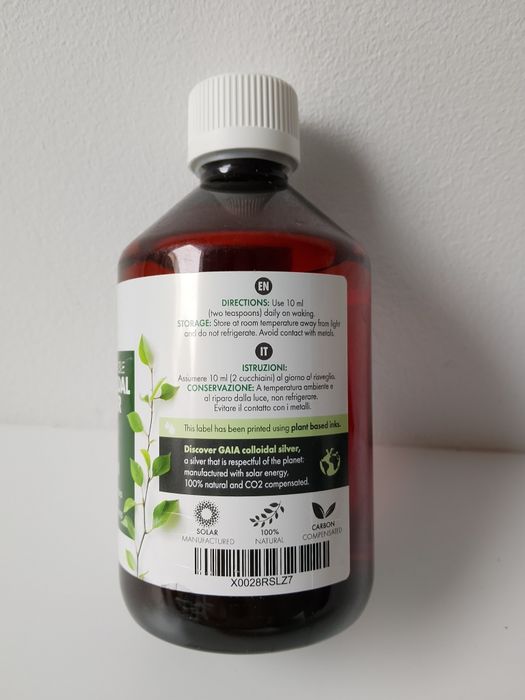 Super cena! Srebro koloidalne 500 ml 50 PPM