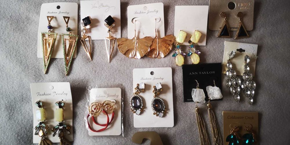 conjunto de 29 brincos