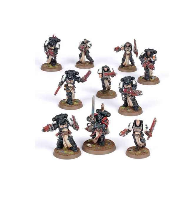 Warhammer 40000 Black Templars Primaris Crusader Squad