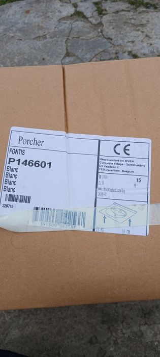 Zlew ceramiczny umywalka nablatowa wpuszczana okrągła