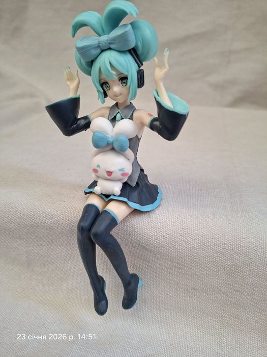 Фигурка Хацуне Мику і сінаморол Hatsune Miku Хацунэ Мику cinnamoroll