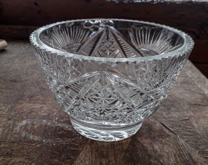 Ваза ( салатниця) кришталева ссср.
