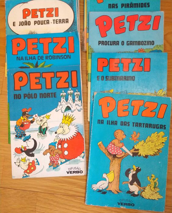 Livros BD Infantil PETZI