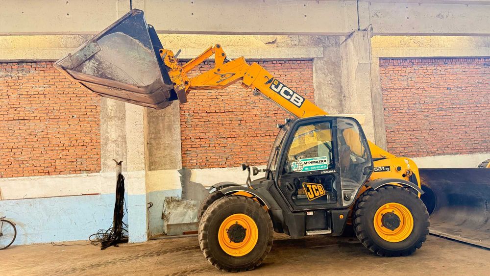 Продам навантажувач телескопічний JCB 531-70, 2012 року