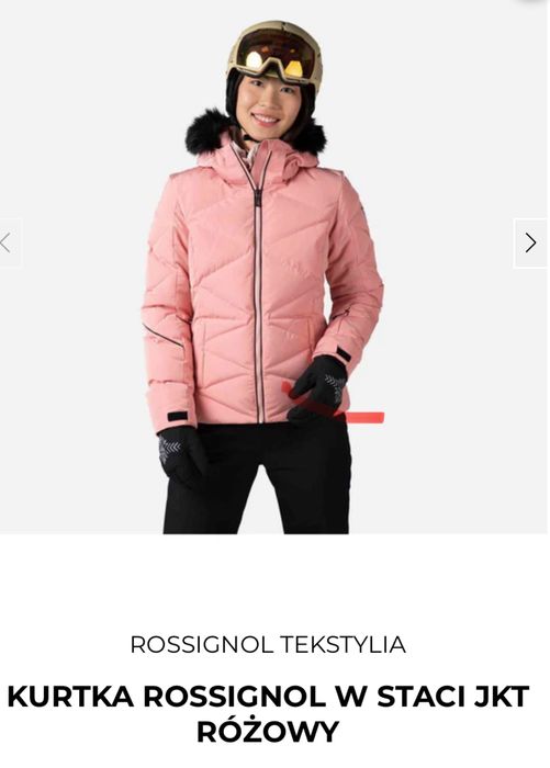 Rossignol kurtka narciarska Staci JKT różowy