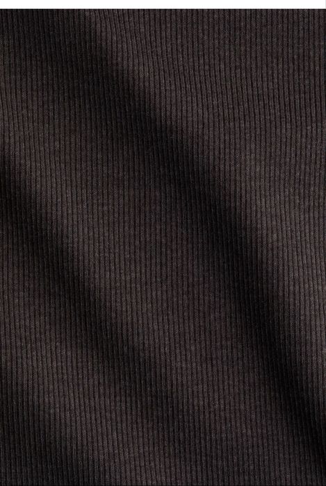 Базоаий лонгслів в рубчик H&M