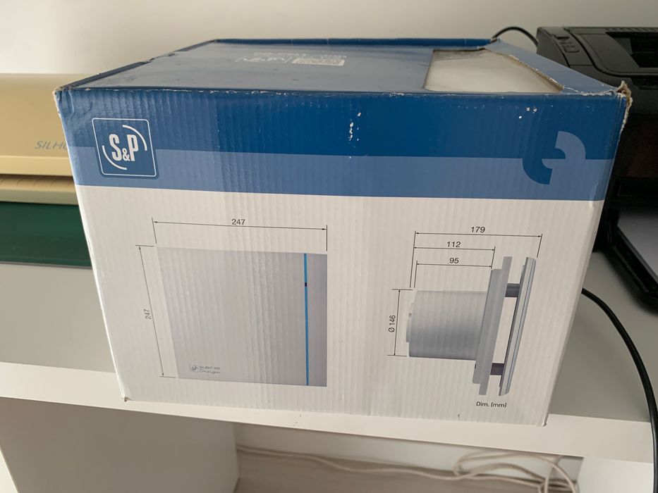 Exaustor de WC Silent-100 CZ Design da Soler&Palau