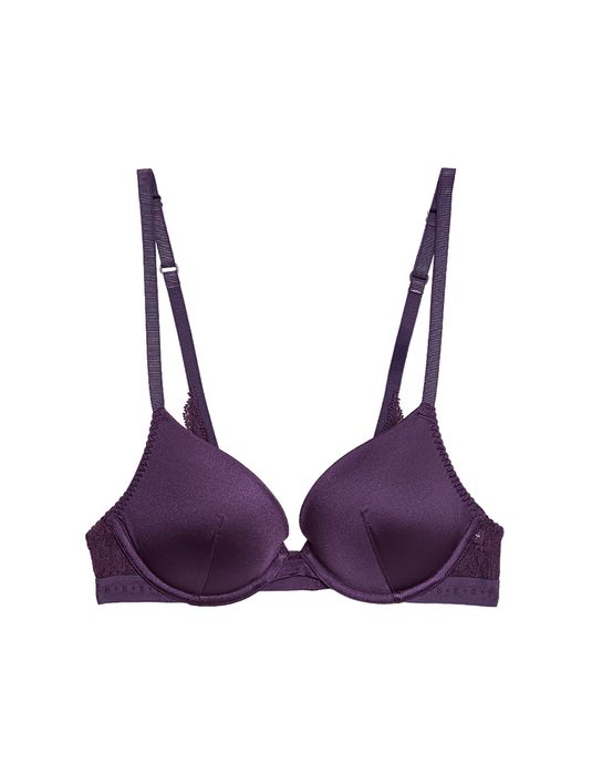 Бюстгальтер-плаж з мереживною обробкою та каркасною стібкою Ella (AE)