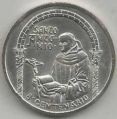 Portugal 500 escudos, 1995 800º Aniversário Nascimento de Santo António