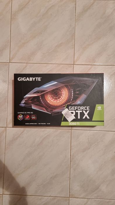 GPU - Placa Gráfica Gigabyte RTX 3060ti Gaming OC Pro