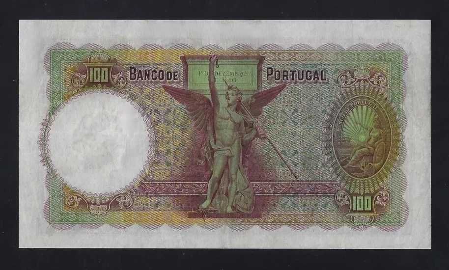 NOTA Portugal 100 Escudos 1941 QUASE BELA