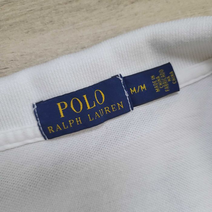Футболка поло Polo Ralph Lauren белая