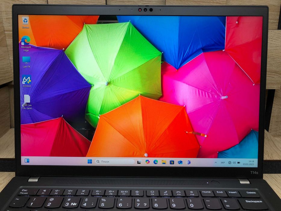 №4781 Ноутбук Lenovo ThinkPad T14s  14" FHD IPS/i5-1345U/16Gb/SSD256