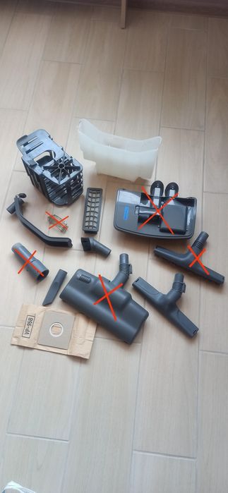 Запчастини б/у до пилососа  Zelmer AQUAWELT 1600 W.