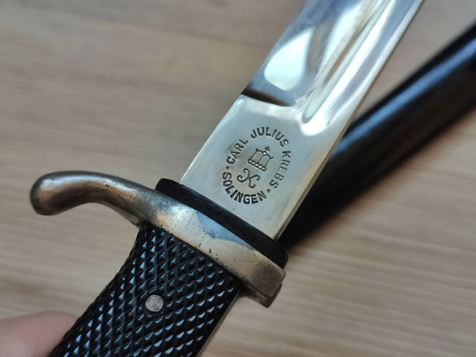 Штык Маузер парадный KS98, Carl Julius Krebs, Solingen, третий рейх