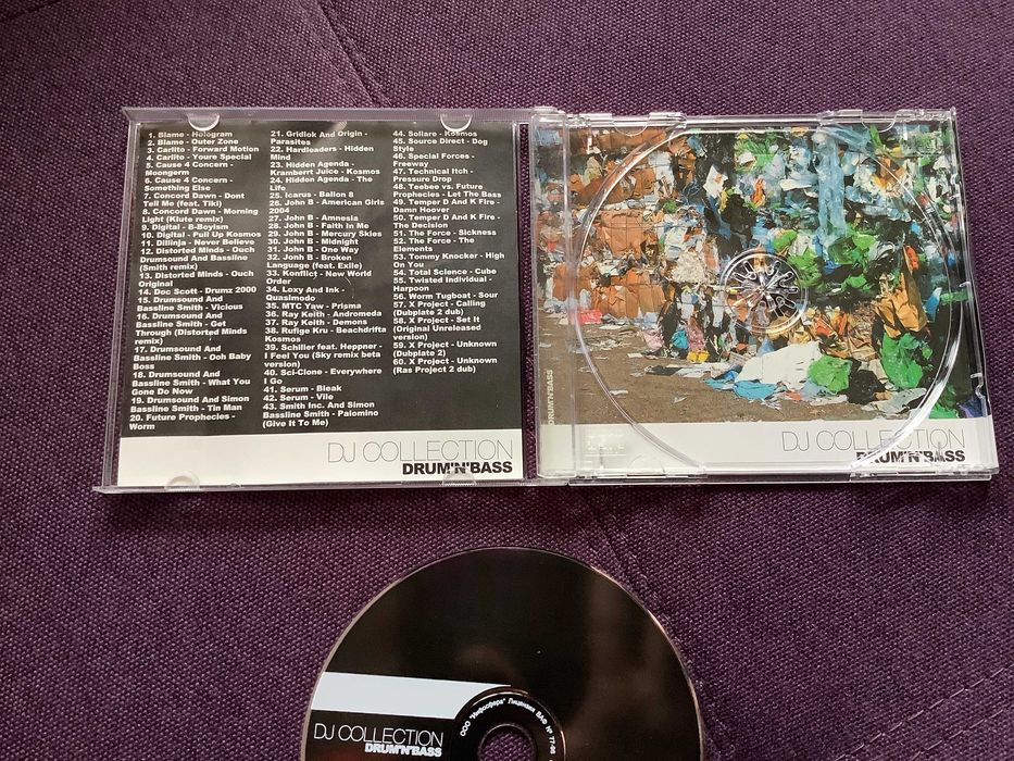 CD аудио компакт диск mp3 сборник - DJ Collection - Drum'N'Bass 2004