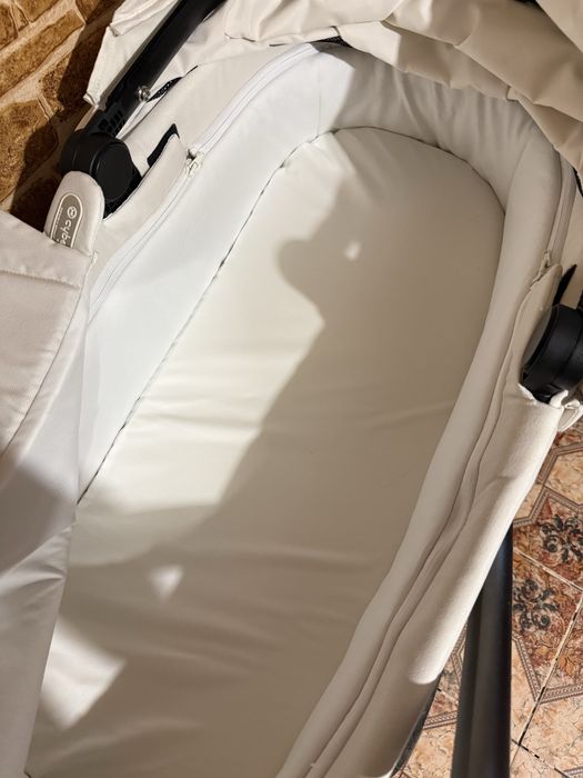 Коляска Cybex Talos S Lux Taupe 2 в 1 Seashell Beige