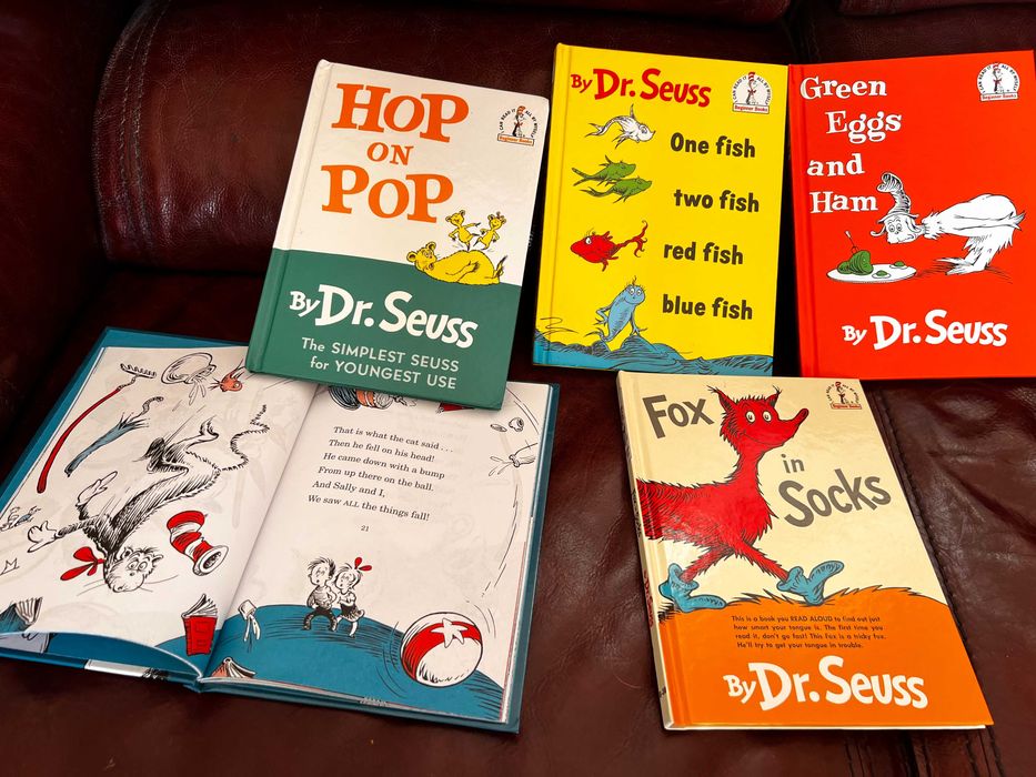 Dr Seuss livros em ingles