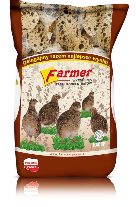 Farmer Przepiórka nioska Pasza dla przepiórek 25kg