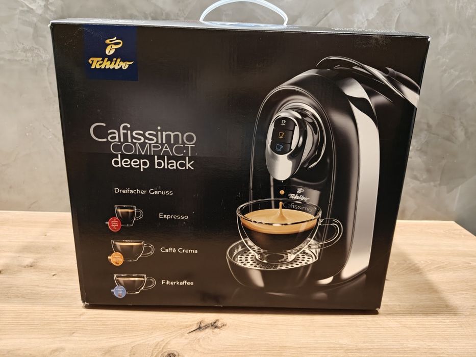 Ekspres kapsułkowy Tchibo Cafissimo Compact deep black