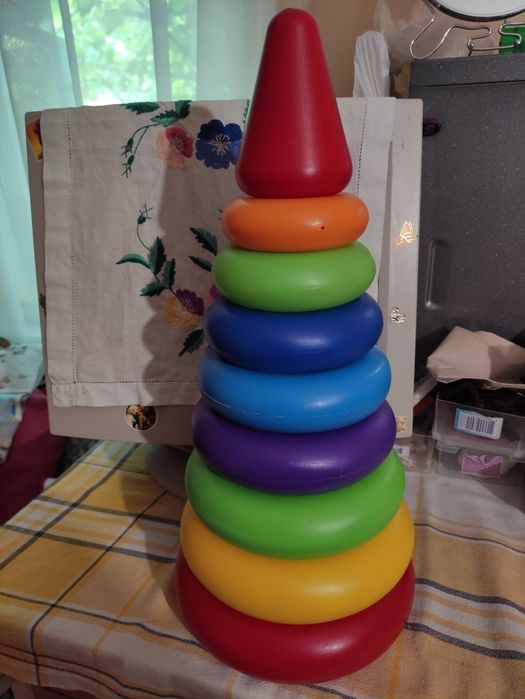 Пирамидка и мячик сортер