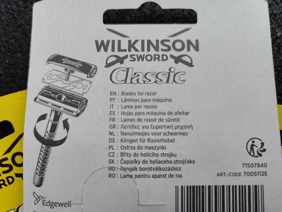 лезвия для бритья Wilkinson Sword.оригинал