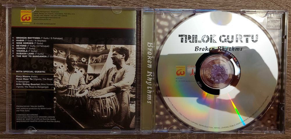 Trilok Gurtu – Broken Rhythms [jak nowa]
