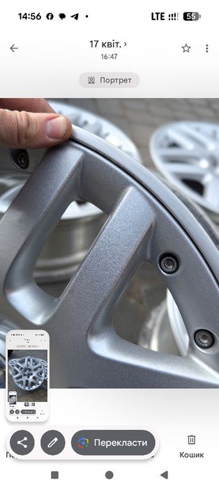 Диски легкосплавні титани 5x100 R16 Volkswagen Polo Golf4 Tacqua Nivus T-cross Taigo Taigun Skoda Kamig Kushaq Fabia Scala Audi A2