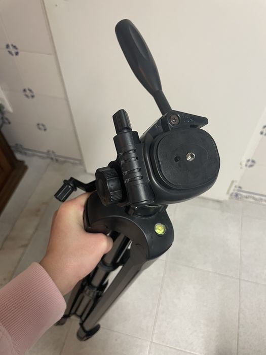 Tripé Câmara Profissional Estabilidade Forte Cabeça universal