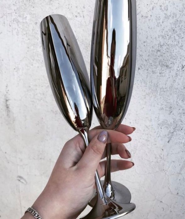 Келихи для молодят весільні келихи для шампанського