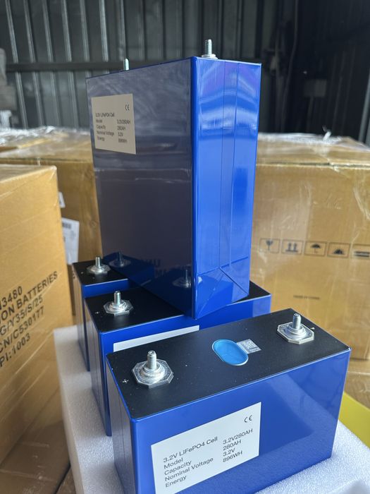 Одна комірка eve 280 та 314 ah LiFePO4  комірка еве  1 шт eve