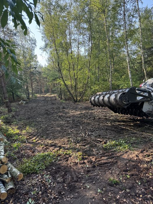 Przygotowanie terenu pod budowę | czyszczenie działek | mulczer|Rebak