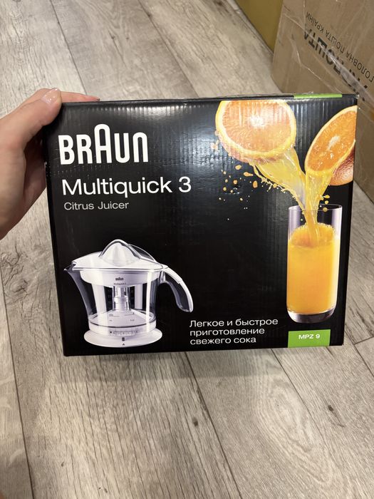Соковыжималка braun. Соковитискач braun mquick 3