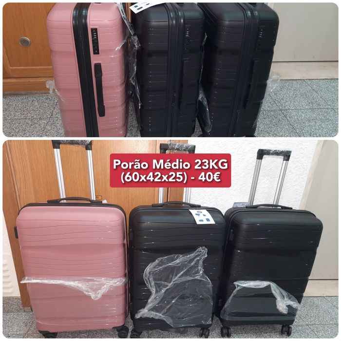 Trolleys Novos - malas de viagem vários tamanhos