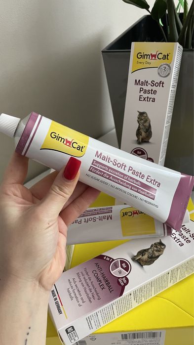 GimCat Malt Soft Extra 200г паста для виведення шерсті