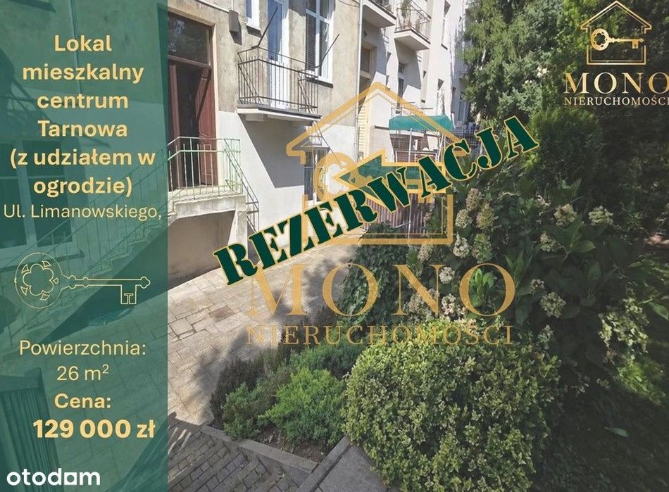 W SAMYM SERCU TARNOWA lokal 26 m² ul. Limanowskiego