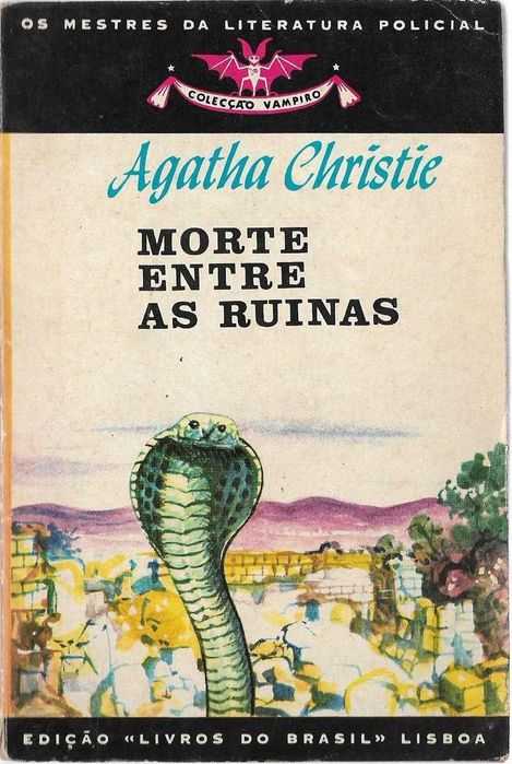 Agatha Christie - - - Morte Entre as Ruínas - - - - - Livro