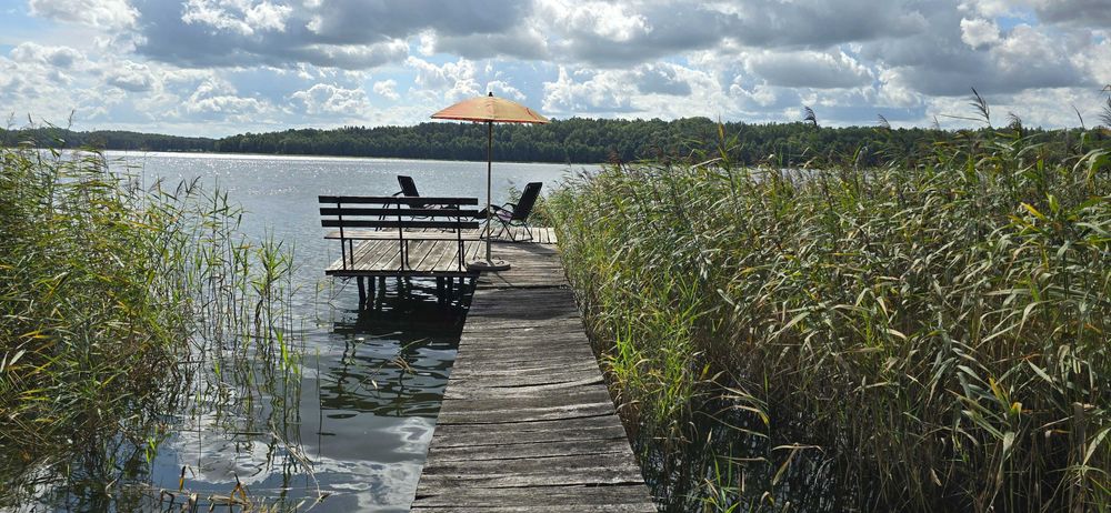 Domek nad samym jeziorem – linia brzegowa, strefa ciszy, 765 m²