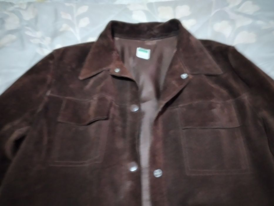 Casaco de camurça da Benetton