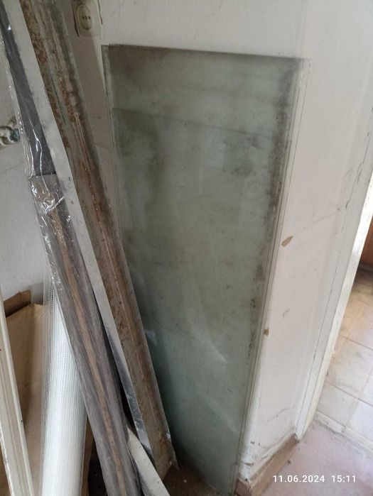 Стекло старое бу