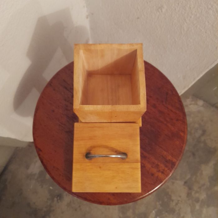 Frascos mapa caixas