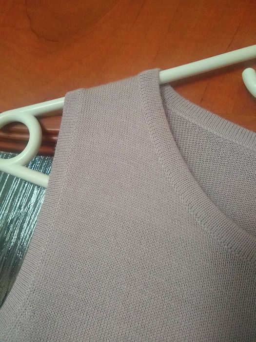 Elegancki damski podkoszulek / top, 50% Wełna (Merino), Roz. S/M