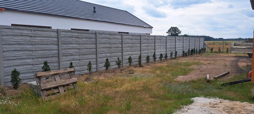 Ogrodzenie betonowe