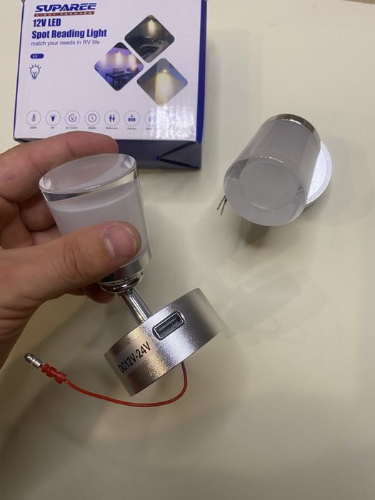 SUPAREE 12V LED Light USB do kamperów, kamperów, łodzi