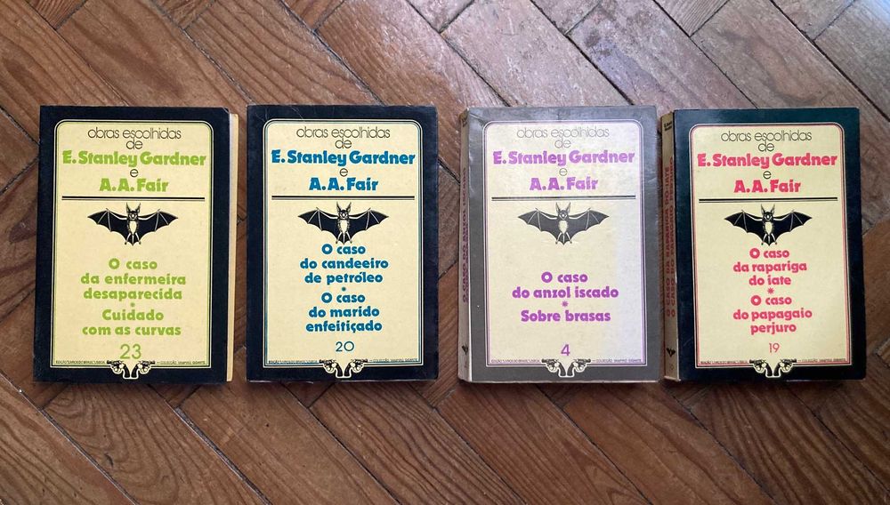 Livros de E. Stanley Gardner e A.A. Fair