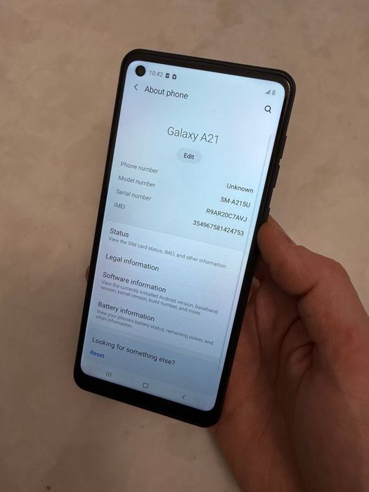 Samsung a21 3/32gb black