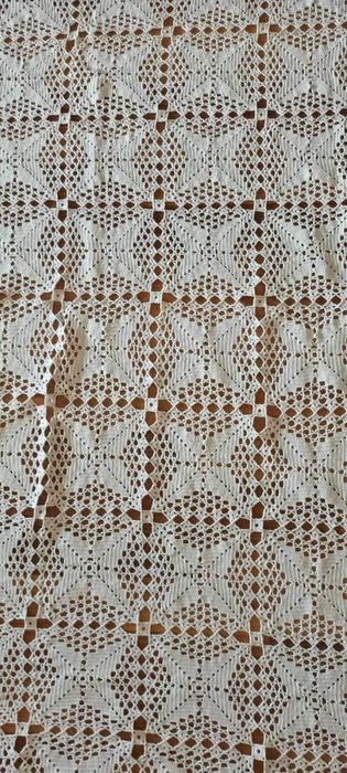 Toalha renda quadrada