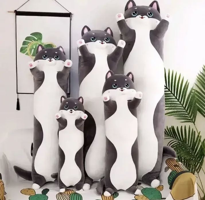 Іграшка Кіт Подушка 130см Розпродаж Оригінал Кіт Батон